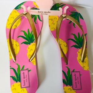 Kate Spade New York Flip Flops Sz 8 Sandal NWT